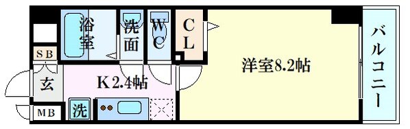 天満町駅 徒歩7分 5階の物件間取画像